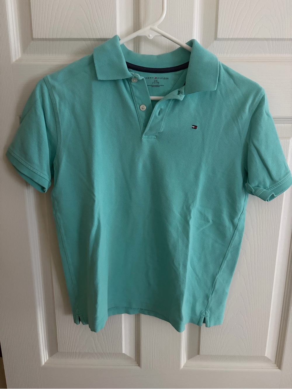 Tommy Hilfiger kids Polo Shirt in Teal